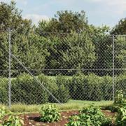 vidaXL Gunnebostängsel silver 1,6x25 m