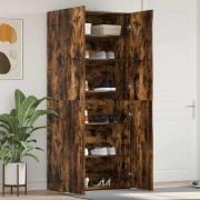 vidaXL Skoskåp Flerfärgsdesign 80 x 35.5 x 180 cm Konstruerat trä