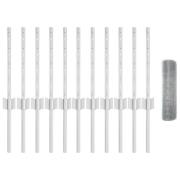 vidaXL Stängsel med stolpe Silver 0,4 x 25 m Stål