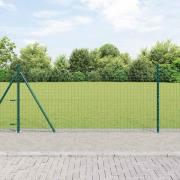 vidaXL Stängselstolpe 52 pcs Grå 3,2 x 3,2 x 90 cm