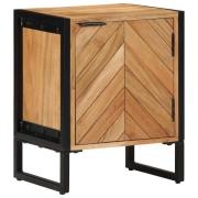 vidaXL Nattduksbord Brun 40 x 30 x 50 cm Massivt akaciaträ