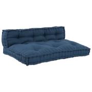 vidaXL Pallettsoffa Kudde Indigo tyg