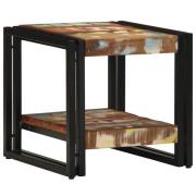 vidaXL Kaffeebord 40 x 40 x 38 cm massivt återvunnet trä