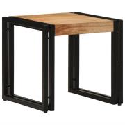 vidaXL Kaffeebord Brun 40 x 40 x 38 cm massivt akacia