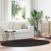 vidaXL Matta Svart 140 x 200 cm Polyester