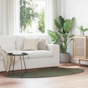 vidaXL Områdesmattor HUARTE Skoggrön 100 x 200 cm Polyester