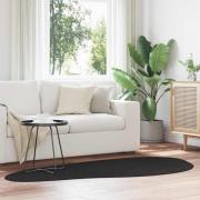 vidaXL Matta HUARTE Svart 100 x 200 cm Polyester