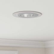 vidaXL Spotlight Silver 9 x 9 x 2 cm Aluminium