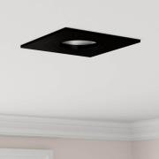 vidaXL Spotlights med strålkastare 12 pcs Svart 9 x 9 x cm Aluminium