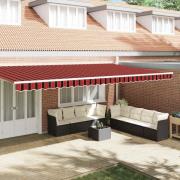vidaXL Markisvalance Flerfärgsdesign 5.8 x 0.2 m Kanvas