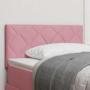 vidaXL Huvudgavel Rosa 100 cm Sammet