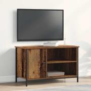 vidaXL TV-skåp Gammalt trä 80 x 40 x 50 cm Konstruerat trä