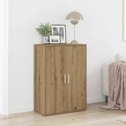 vidaXL Sideboard Artisan Ek 60 x 31 x 84 cm Konstruerat trä