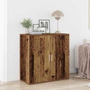 vidaXL Sideboard Gammalt trä 79 x 38 x 80 cm Konstruerat trä