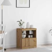 vidaXL Sideboard Brun 60 x 37 x 67 cm Konstruerat trä