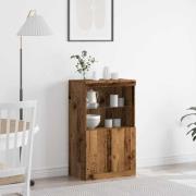 vidaXL Sideboard Brun 60 x 37 x 100 cm Konstruerat trä