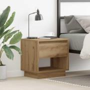 vidaXL Nattduksbord artisan ek 45 x 34 x 44 cm Konstruerat trä