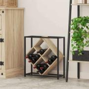 vidaXL Vinställ Sonoma ek 51 x 18 x 52.5 cm Konstruerat trä