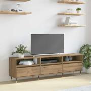 vidaXL TV-skåp Artisan Ek 150 x 30 x 45 cm Konstruerat trä