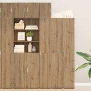 vidaXL Väggskåp artisan ek 30 x 42.5 x 40 cm Konstruerat trä