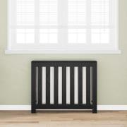 vidaXL Radiatorlock Svart Ek 104 x 20 x 82 cm 1 x Tvättmaskin Skåp