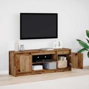 vidaXL TV-skåp Brun 139.5 x 34 x 50 cm Konstruerat trä