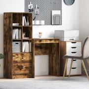 vidaXL Skrivbord Rökt ek 60 x 40 x 76 cm