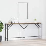 vidaXL Konsolbord Gammalt trä 180 x 23 x 75 cm