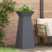 vidaXL Pelarkrukor 2 pcs Antracit 40 x 40 x 100 cm Stål