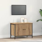 vidaXL TV-skåp Artisan Ek 60 x 35 x 45 cm Konstruerat trä
