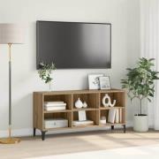 vidaXL TV-bänkset Väggmonterad Brun 103,5 x 30 x 50 cm Konstruerat trä