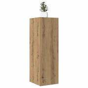 vidaXL Tv-bänk artisan ek 30,5x30x90 cm konstruerat trä