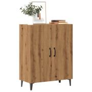 vidaXL Skänk artisan ek 70x34x90 cm konstruerat trä