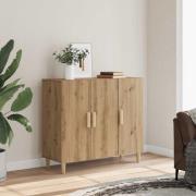vidaXL Skänk artisan ek 90x34x80 cm konstruerat trä
