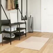 vidaXL Mjuk matta HUARTE med kort lugg tvättbar beige 60x110 cm