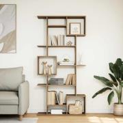 vidaXL Bokhylla ek 92x29x188 cm konstruerat trä