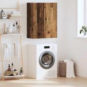 vidaXL Väggskåp Gammalt trä 69,5 x 34 x 90 cm Konstruerat trä