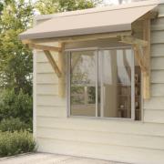 vidaXL Entrétak 150x100x100 cm massiv furu