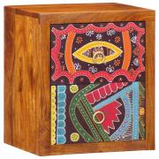 vidaXL Nattduksbord med låda Brun 35 x 30 x 40 cm Massivt Akaciaträ