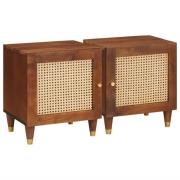 vidaXL Sängbord 2 pcs 40 x 33.5 x 46 cm