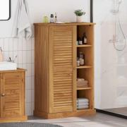 vidaXL Badrumsskåp VIGO honungsbrun 67,5 x 34 x 110 cm Massiv furu