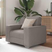 vidaXL Fåtölj i Taupe - 59 cm i tyg