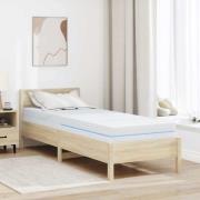 vidaXL Madrass Vit 80 x 200 cm Skum