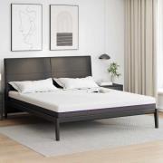vidaXL Madrass Vit, Grå 200 x 200 cm Skum