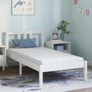 vidaXL Madrass Vit 160 x 80 cm Skum