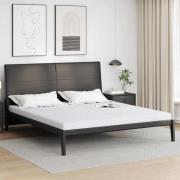 vidaXL Madrass Vit 200 x 200 cm Jacquardtyg