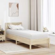 vidaXL Madrass Vit 70 x 200 cm Polyester