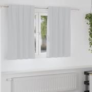 vidaXL Mörkläggningsgardiner med gardiner Ljust Rosa Polyester