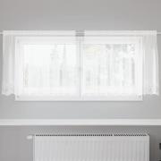 vidaXL Gardiner med gardiner Blommor Vit 200 x 100 cm Polyester