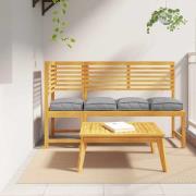 vidaXL Palldyna för sits 4 pcs Grå 40 x 40 x 8 cm Oxford tyg